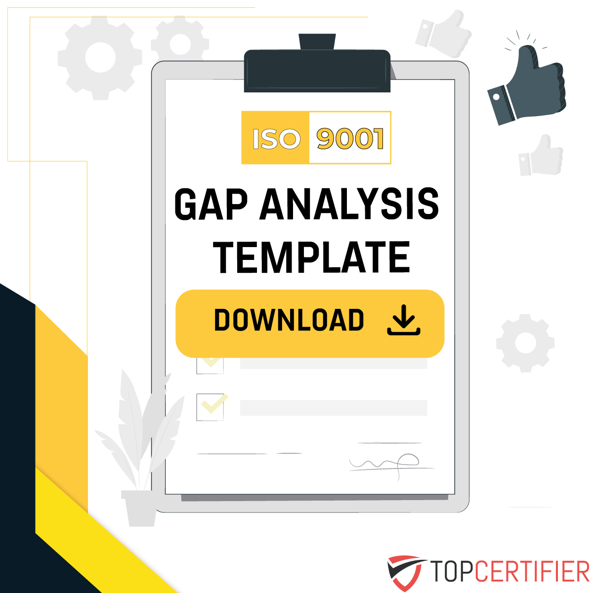 ISO 9001 Gap Analysis Template